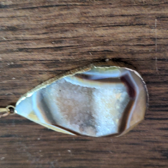 Necklace with large gemstones - Picture 3 of 3